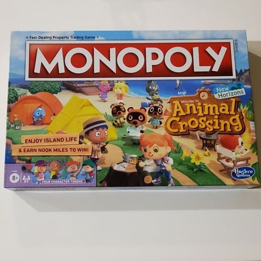 Monopoly Welcome to Animal Crossing New Horizons Game NWT