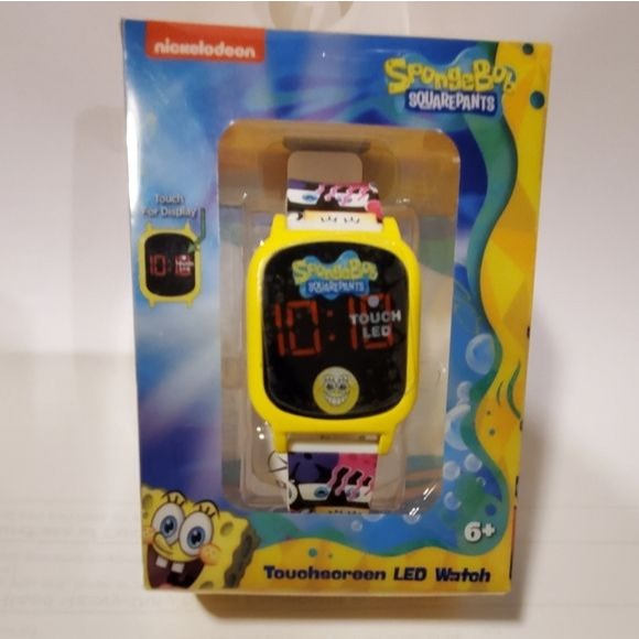 Nickelodeon SpongeBob Touchscreen LED Watch