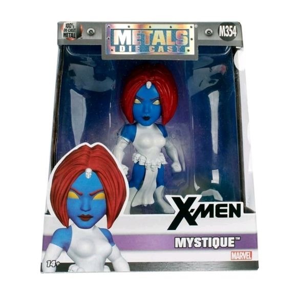 Marvel 100% Die Cast Metal Xmen Mystique Figure