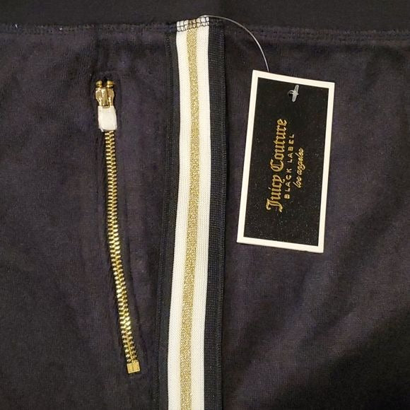 Juicy Couture Microterry Pant W Racer Strips