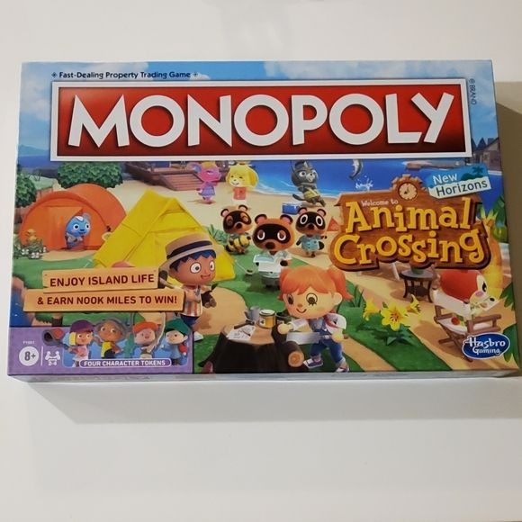 Monopoly Welcome to Animal Crossing New Horizons Game NWT