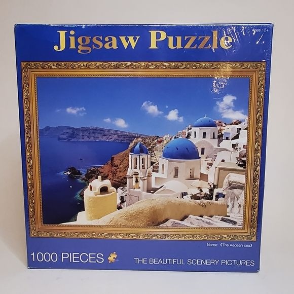 The Aegean Sea 1000 piece Jigsaw Puzzle NWT