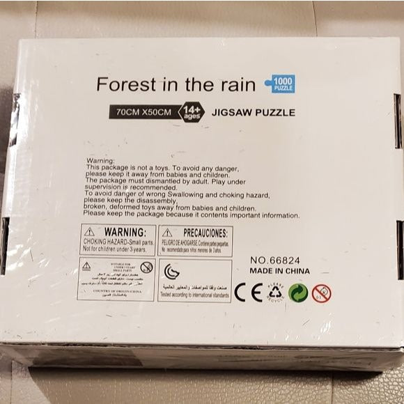 Forest in the Rain 1000 piece Jigsaw Puzzle