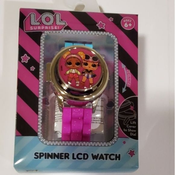 LOL Spinner LCD Watch New in Original Box