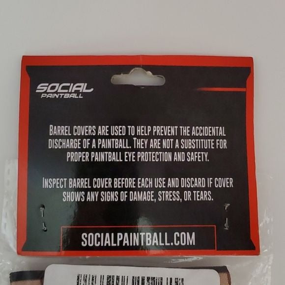 Social Paintball Barrel Cover