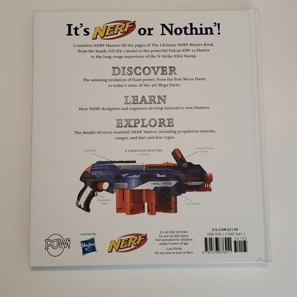 The Ultimate Nerf Blaster Book Brand New